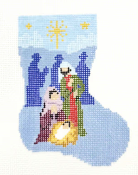 Holy Family Mini Sock