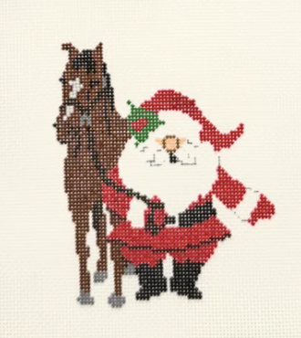 Santa with Horse