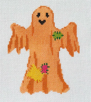 Orange Groovy Ghost