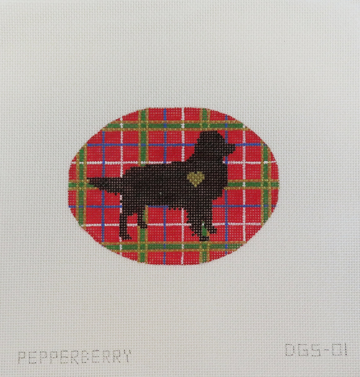 Plaid Golden Retriever DGS-01