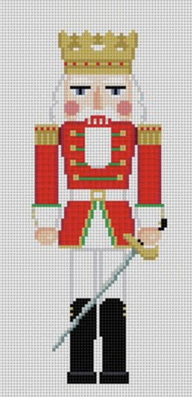 Nutcracker - Red King with Sword