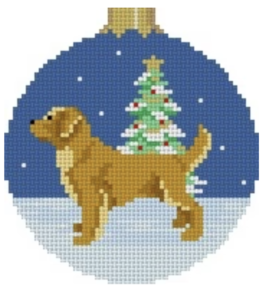 Golden Retriever Ornament