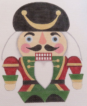 Santa Nutcracker - Green