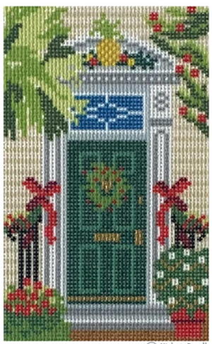 Historic Holiday Green Door