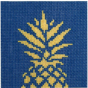 Pineapple Stencil Navy