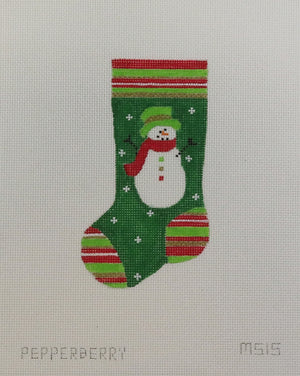 Snowman Mini Stocking  MS-15