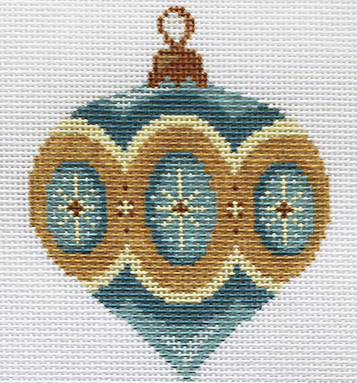 Teal Ornament