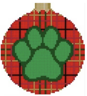 Pawprint Ornament