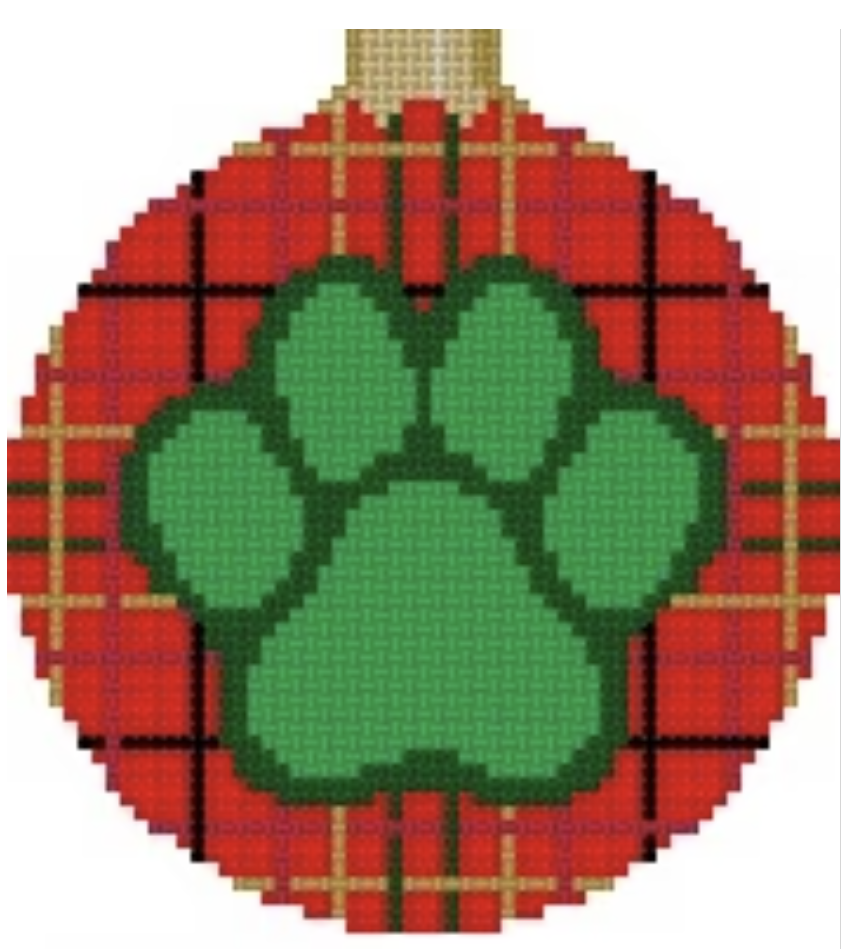 Pawprint Ornament