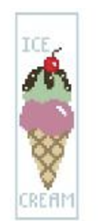 Ice Cream Bookmark