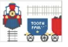 Train Tooth Fairy Pillow