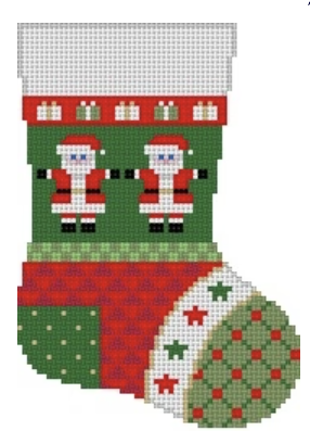 Mini Sock - Santa