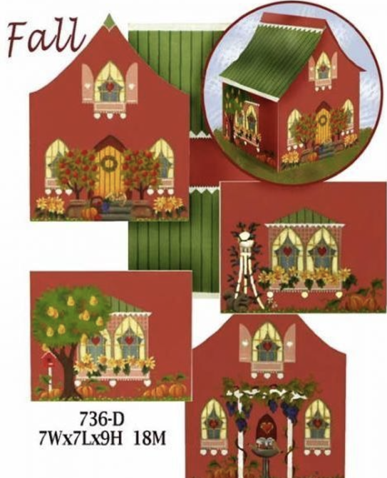 3D Fall House