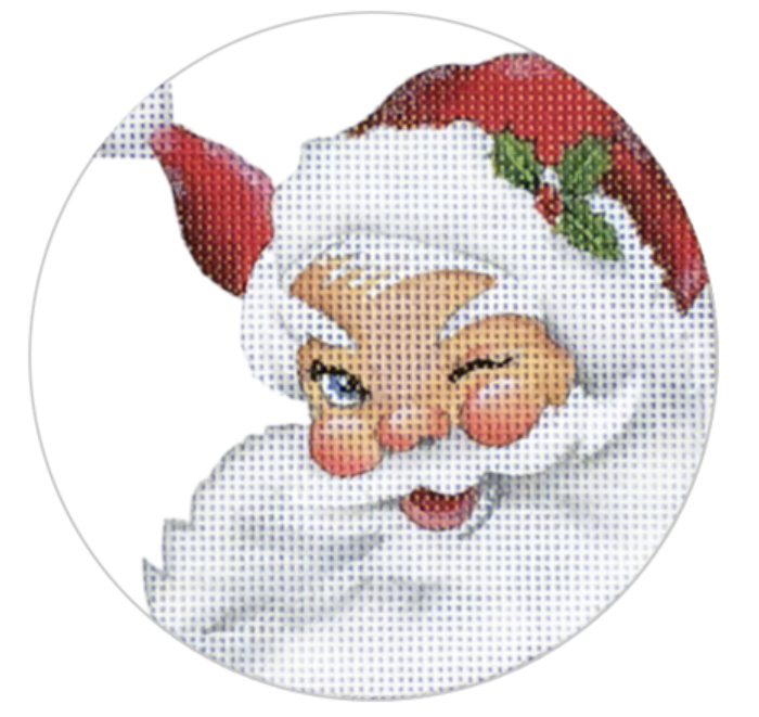 Winking Santa