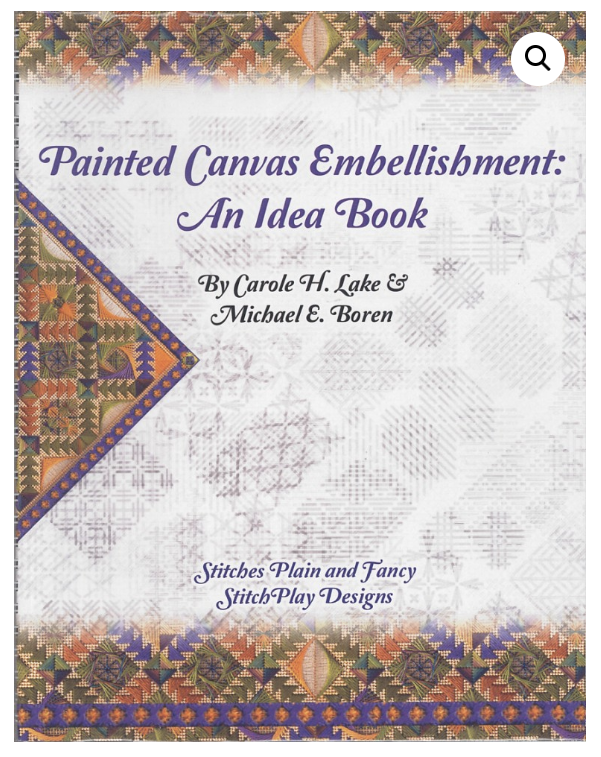 Painted Canvas Embellishment: An Idea Book