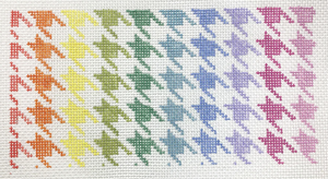 Rainbow Herringbone