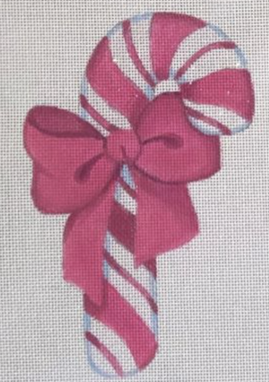 Candy Cane with Bow