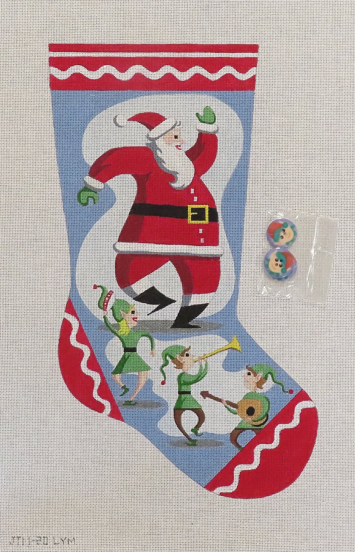 Dancing Santa Stocking