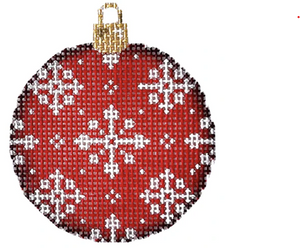 Mini Red Snowflakes Ornament