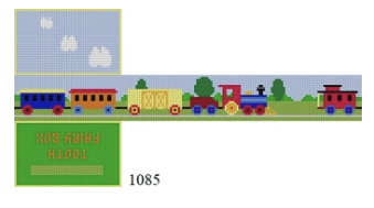 Tooth Fairy Box - Train - Stitchen Time