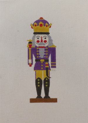 Nutcracker-Purple Ornament