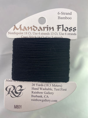 Mandarin Floss- Reds, Yellows, Oranges, Browns