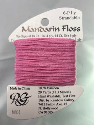 Mandarin Floss- Reds, Yellows, Oranges, Browns