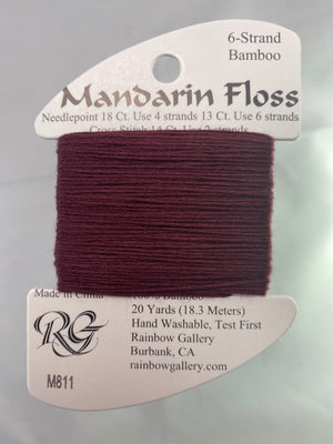 Mandarin Floss- Reds, Yellows, Oranges, Browns