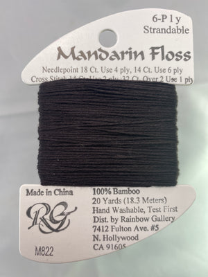 Mandarin Floss- Reds, Yellows, Oranges, Browns