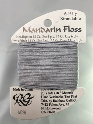 Mandarin Floss- Reds, Yellows, Oranges, Browns