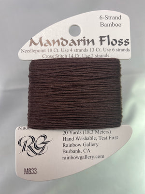 Mandarin Floss- Reds, Yellows, Oranges, Browns