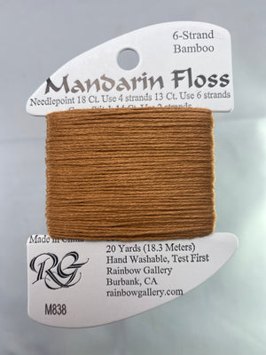 Mandarin Floss- Reds, Yellows, Oranges, Browns