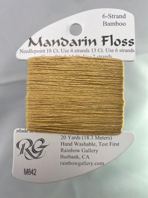 Mandarin Floss- Reds, Yellows, Oranges, Browns