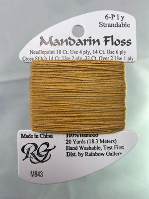 Mandarin Floss- Reds, Yellows, Oranges, Browns