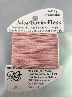 Mandarin Floss- Reds, Yellows, Oranges, Browns