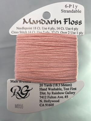 Mandarin Floss- Reds, Yellows, Oranges, Browns