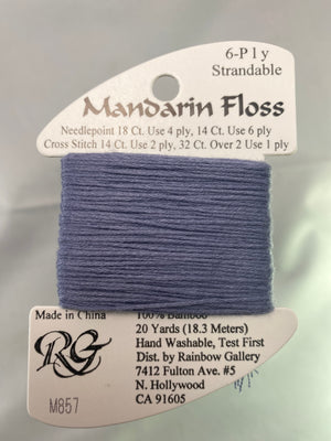 Mandarin Floss- Reds, Yellows, Oranges, Browns