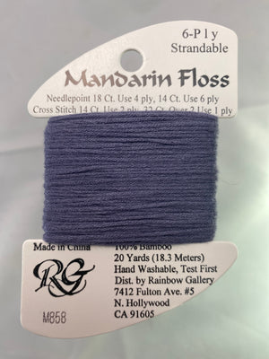 Mandarin Floss- Reds, Yellows, Oranges, Browns