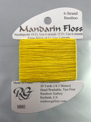 Mandarin Floss- Reds, Yellows, Oranges, Browns