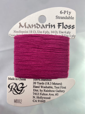 Mandarin Floss- Reds, Yellows, Oranges, Browns