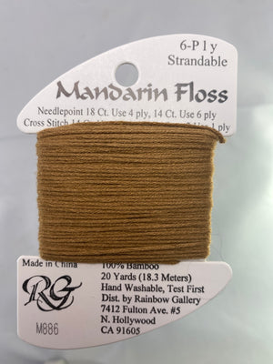 Mandarin Floss- Reds, Yellows, Oranges, Browns