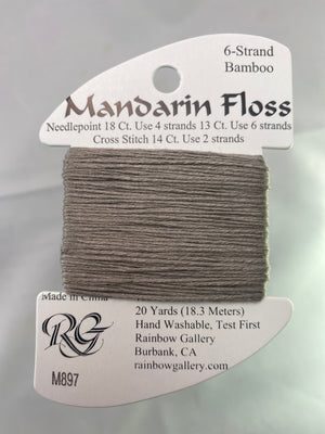 Mandarin Floss- Reds, Yellows, Oranges, Browns