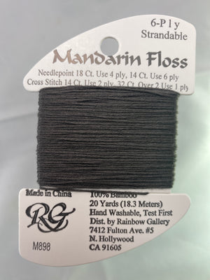 Mandarin Floss- Reds, Yellows, Oranges, Browns