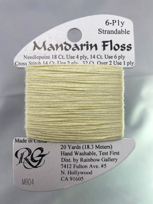 Mandarin Floss- Reds, Yellows, Oranges, Browns