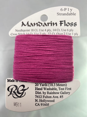 Mandarin Floss- Reds, Yellows, Oranges, Browns