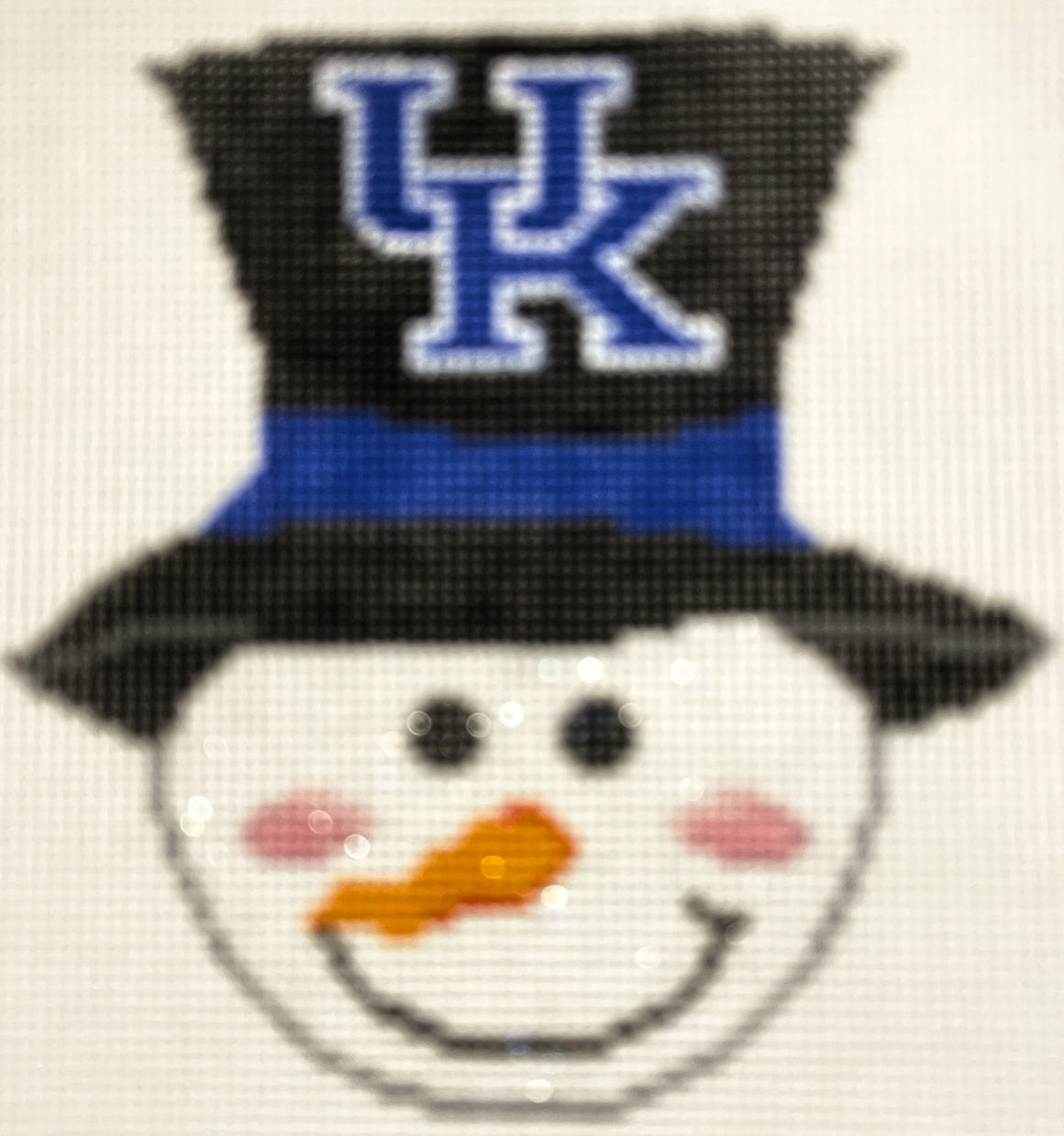 UK Snowman in Top Hat - XCO18