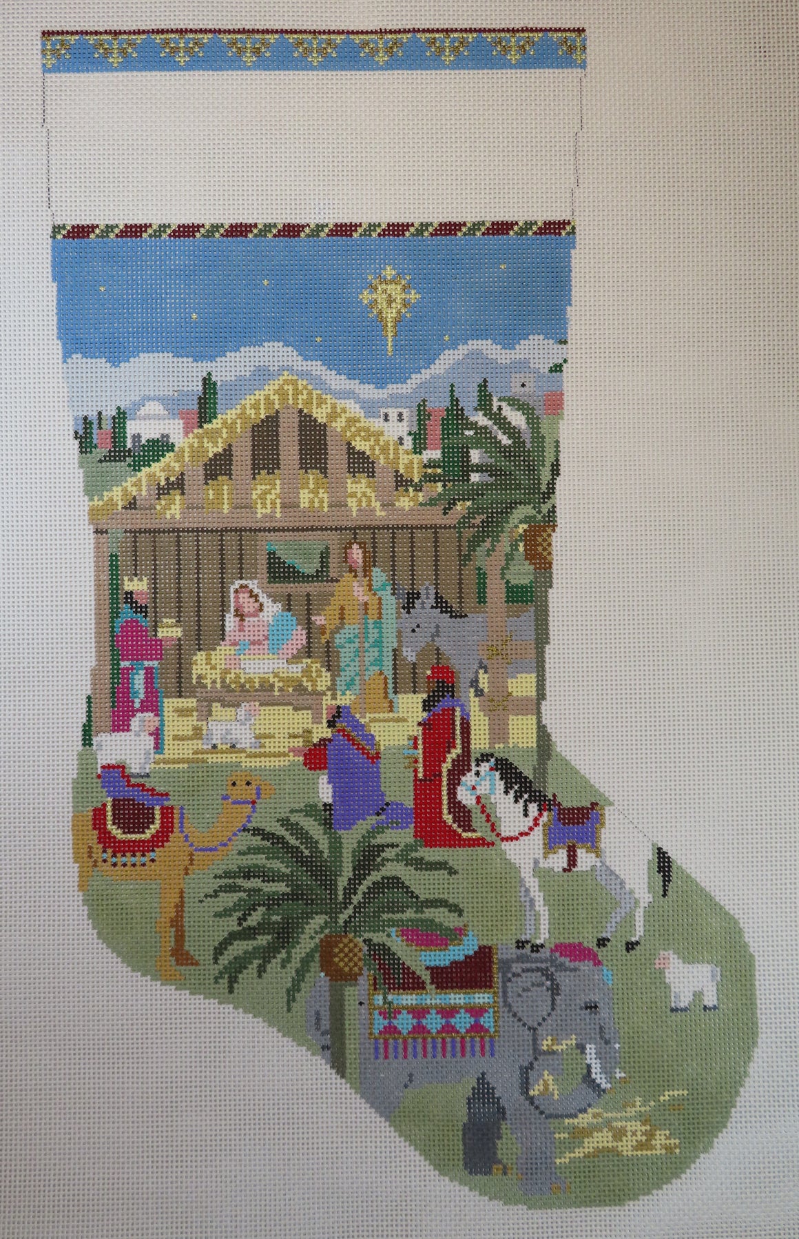 Nativity Stocking