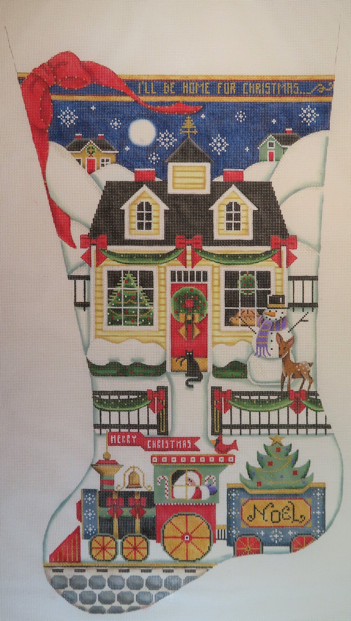 Home for Christmas Stocking