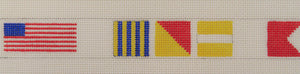 "God Bless America" Nautical Flags Belt