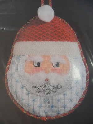 Snow Globe Santa Ornament